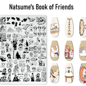 Natsume's Book of Friends nail stamping plate