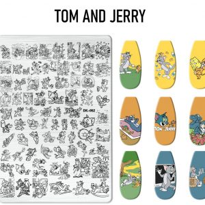 Tom and Jerry nail stamping plate