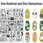 One Hundred and One Dalmatians nail stamping plate One Hundred and One Dalmatians nail stamping plate