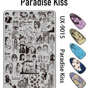 Paradise Kiss nail stamping plate