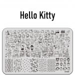 Hellokitty nail stamping plate