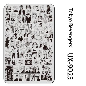 Tokyo Revengers nail stamping plate