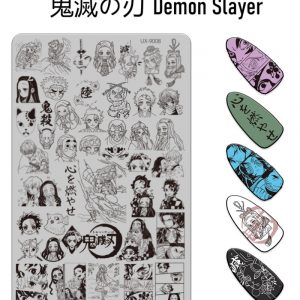 鬼滅の刃 Demon Slayer nail stamping plate