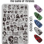The Game of Thrones nail stamping plate