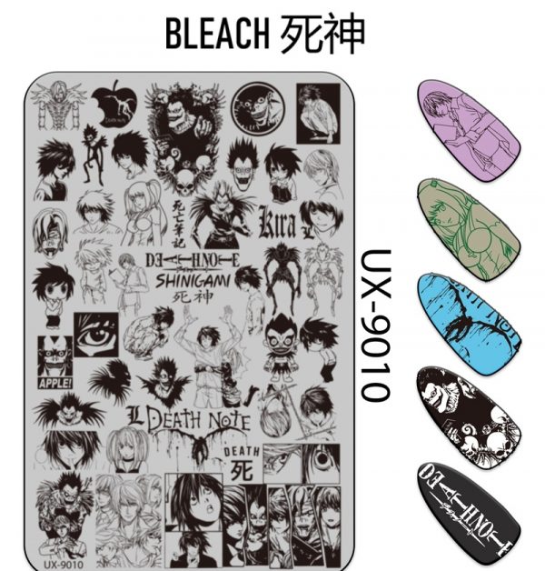 BLEACH nail stamping plate BLEACH nail stamping plate
