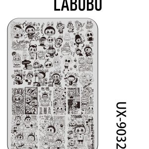 LABUBU nail stamping plate