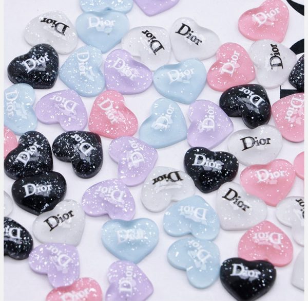 Dior nail charm