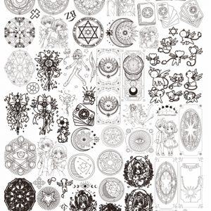 SAILOR MOON nail stamping plate