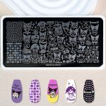 Kuromi nail plate