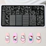 hellokitty nail plate