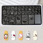 hellokitty nail plate