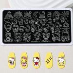 hellokitty nail plate
