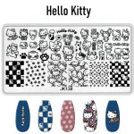 HelloKitty nail stamping plate