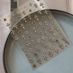 chrome heart nail sticker chrome heart nail sticker