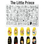 The Little Prince nail stamping plate