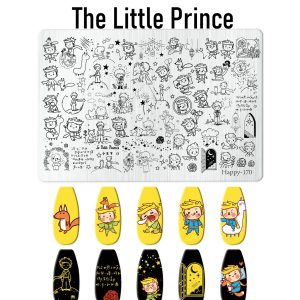The Little Prince nail stamping plate