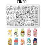 POP MART DIMOO nail stamping plate