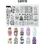 Sanrio nail stamping plate Sanrio nail stamping plate