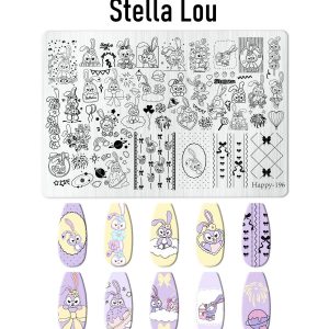 Stella Lou nail stamping plate