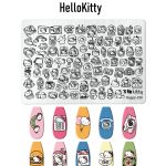 hellokitty nail stamping plate hellokitty nail stamping plate