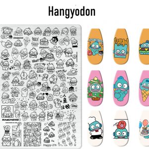 Hangyodon nail stamping plate