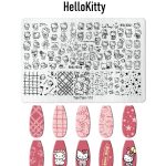 HelloKitty nail stamping plate