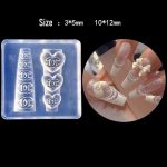 Chanel nail art mold
