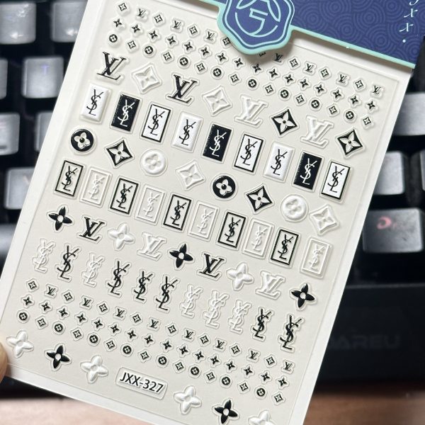LV nail sticker