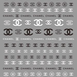 Chanel nail sticker