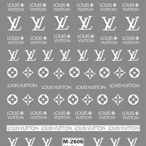LV nail sticker