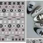 Chanel nail sticker