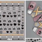 Dior nail sticker Dior nail sticker