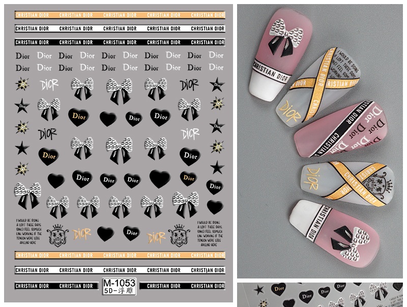 Achieve Salon-Quality Nails at Home with Dior Nail Stickers