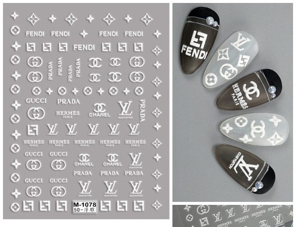 Designer nail sticker Designer nail sticker