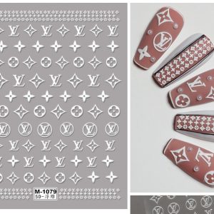 LV nail sticker