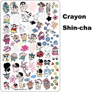 Crayon Shin-chan nail stamping plate