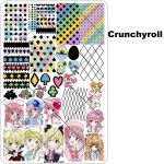 Crunchyroll nail stamping plate