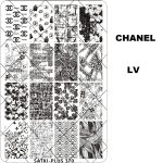 DESIGNER nail stamping plate