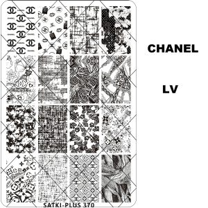 DESIGNER nail stamping plate