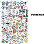 Doraemon nail stamping plate