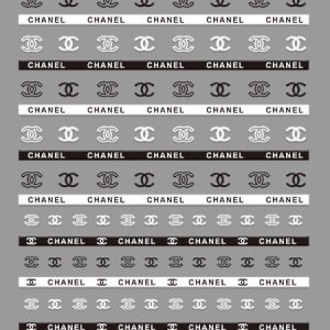 Chanel nail sticker