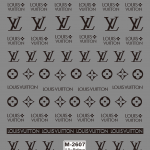 Louis Vuitton nail sticker