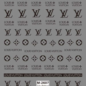Louis Vuitton nail sticker