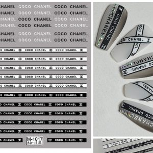 Chanel nail sticker