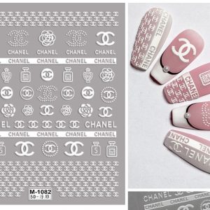 Chanel nail sticker