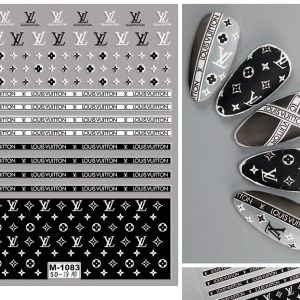 LV nail sticker