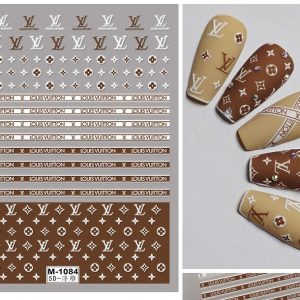 LV nail sticker
