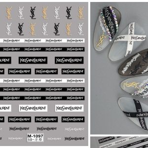 YSL nail sticker