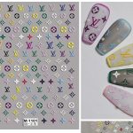 LV nail sticker