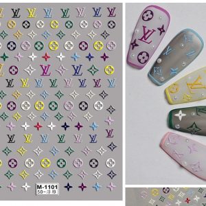 LV nail sticker